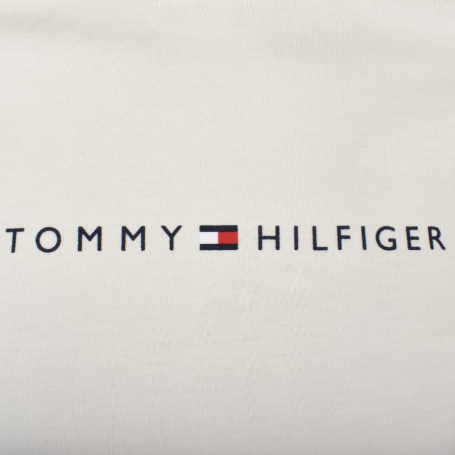 Tommy hilfiger white logo top